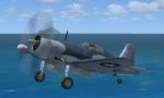 FSX/P3Dv3,v4 Vought Corsair Early F4U-2